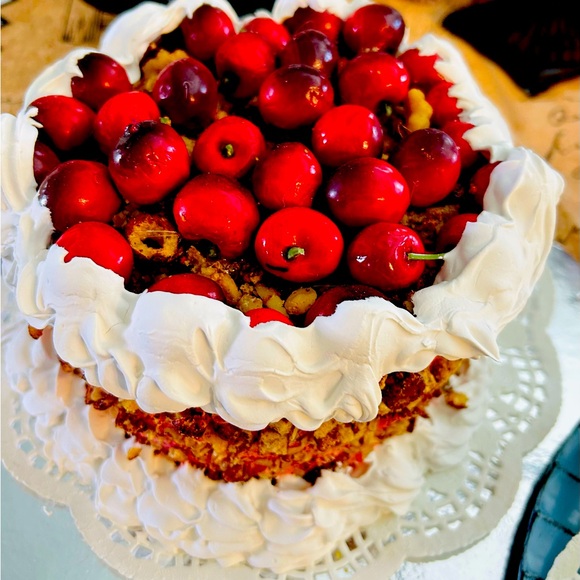 Faux cherry cheesecake - Picture 2 of 2